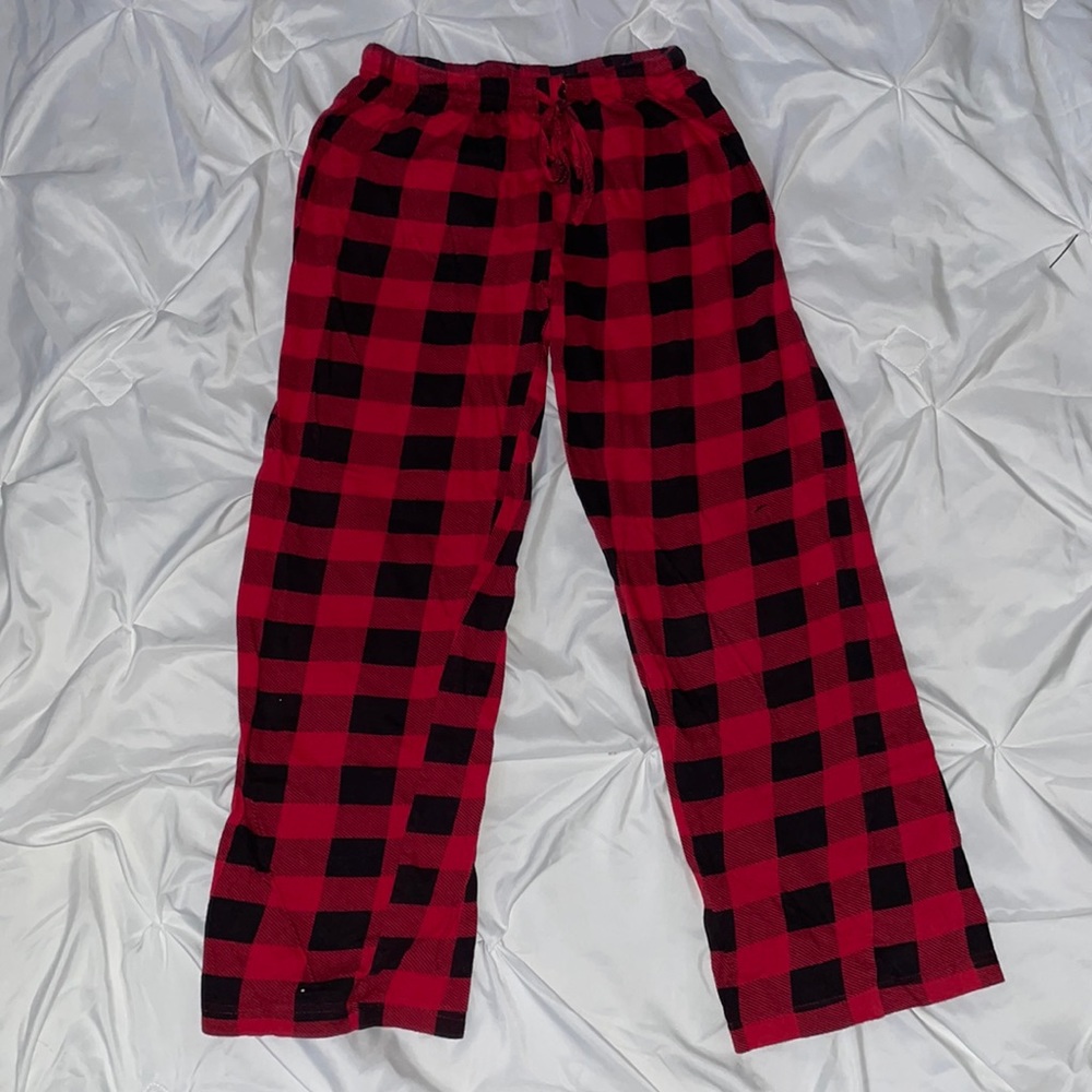 Red and Black flannel pajama pants